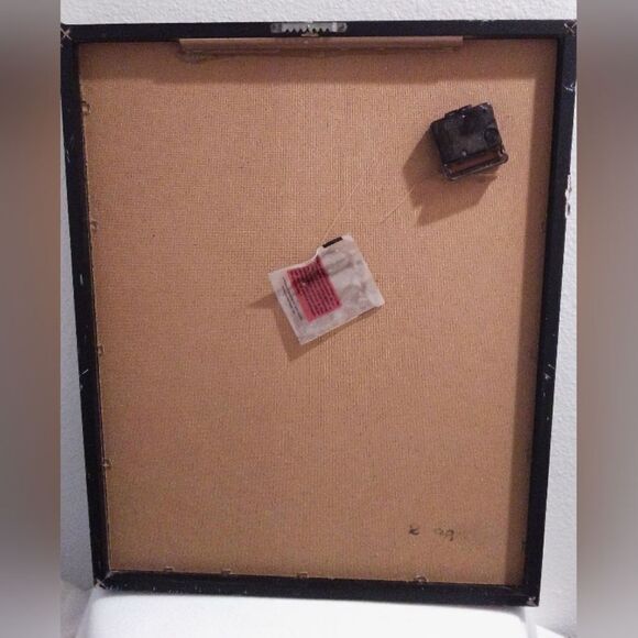 Vintage Peregrine Falcon Artwork with Clock by Michael B. Shawdy” - Picture 8 of 9